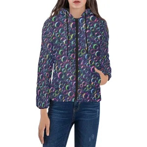 Bubble Navy - Women's Padded Cozy Jacket