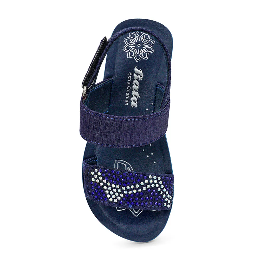 BubbleGummers POPY Belt Sandal for Little Girls