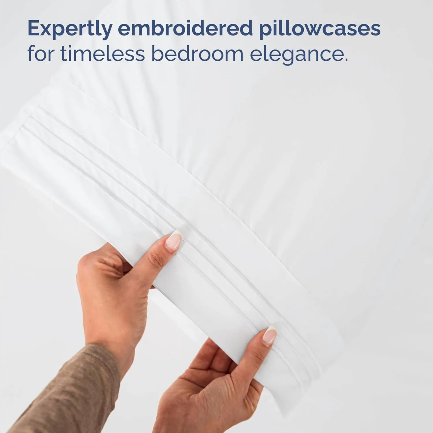 Bulk Case Pack of 12 Sheet Sets - (12) Complete Sheet Sets - Bulk King Bedding - Wholesale Case Pack for Hotels, Spa & Airbnbs - Deep Pocket, Fade & Wrinkle Free - Cooling & Breathable - King, White