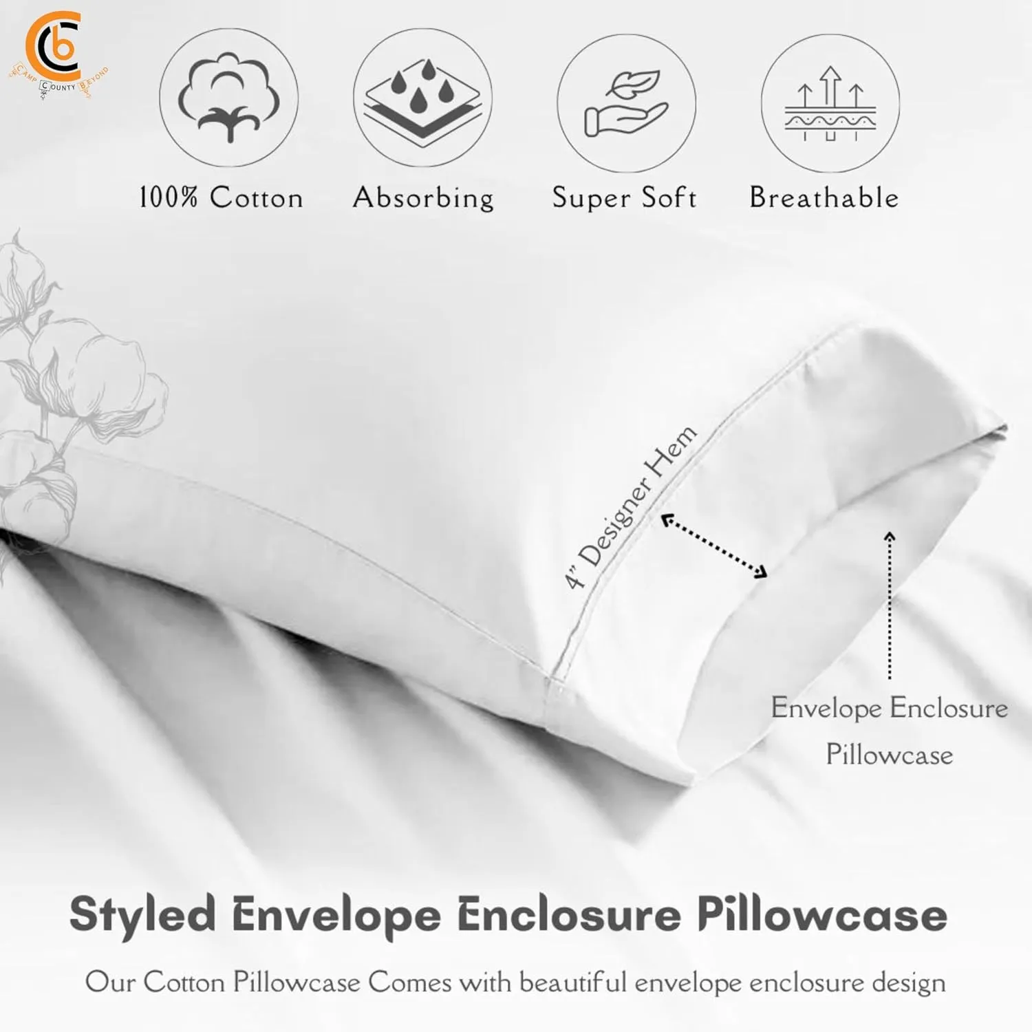 Camping Cot Sheets 33" x 75" - 3 Piece Cot Sheet Set for Bunk Bed - fits Upto 9" Deep Mattress, Perfect for Narrow Twin, Camping Cot, RV Bunk, Guest Beds, Trifold Mattress - White