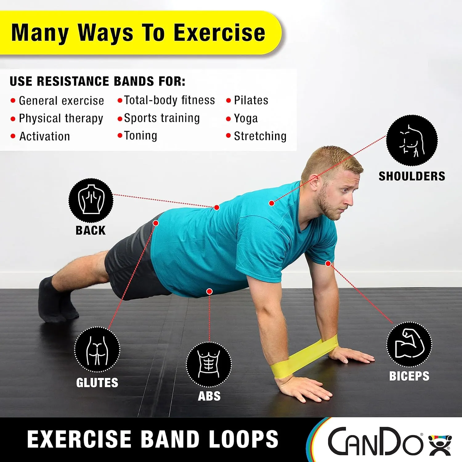 Cando Exercise Loops - Arms - 10"
