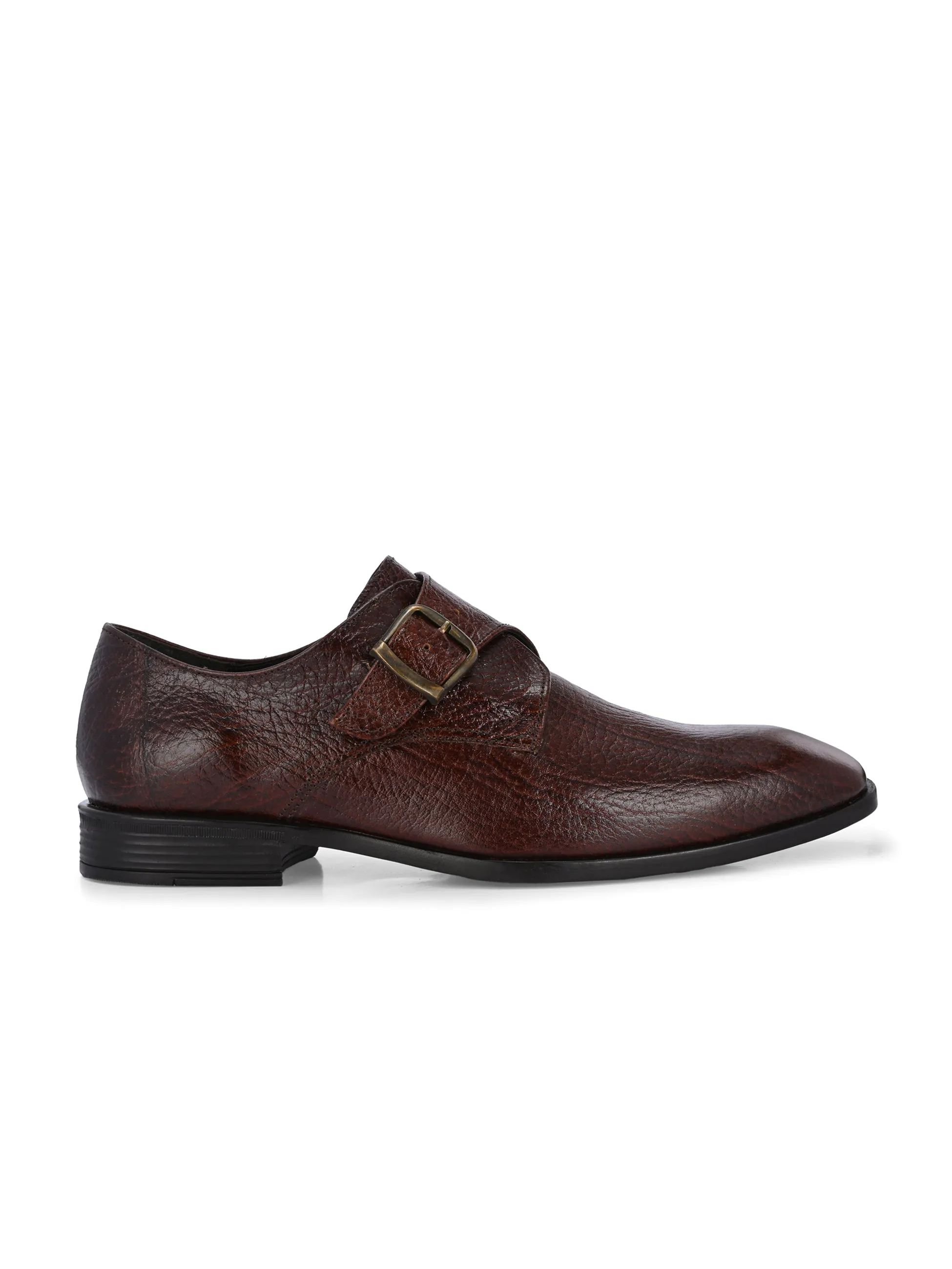 CARLO ROMANO BY WASAN TAN COLOR PREMIUM STYLISH GENUINE LEATHER SHOES FOR MEN
