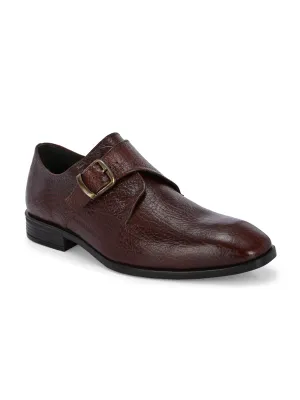 CARLO ROMANO BY WASAN TAN COLOR PREMIUM STYLISH GENUINE LEATHER SHOES FOR MEN