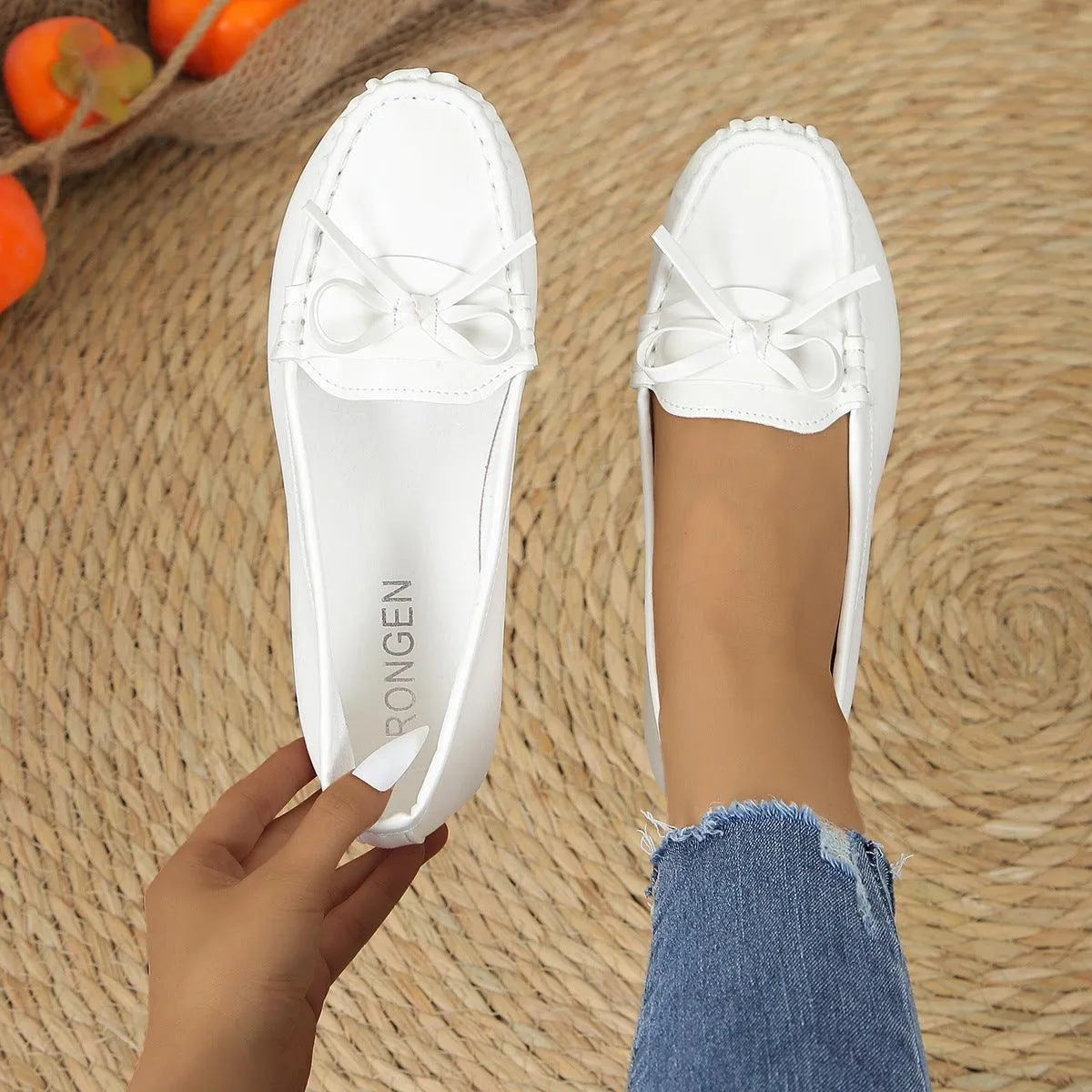 Casual Bowknot Flat Shoes