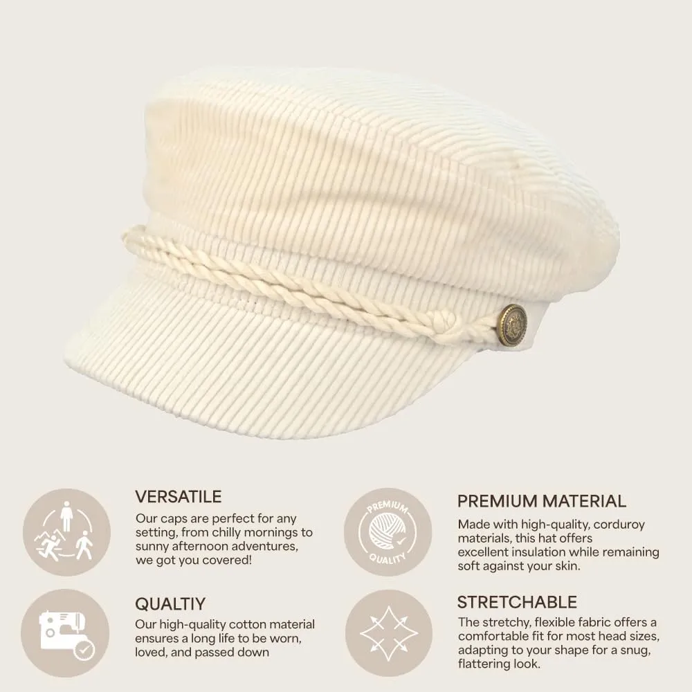 C.C Cotton Fisherman Cap, Cotton Fiddler Cap, Cotton Sailor Cap