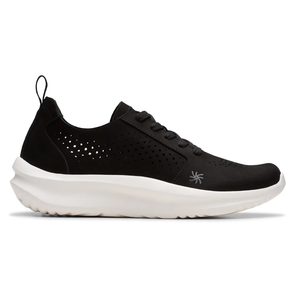 Clarks Solevana Style Black Sneaker (Women's)