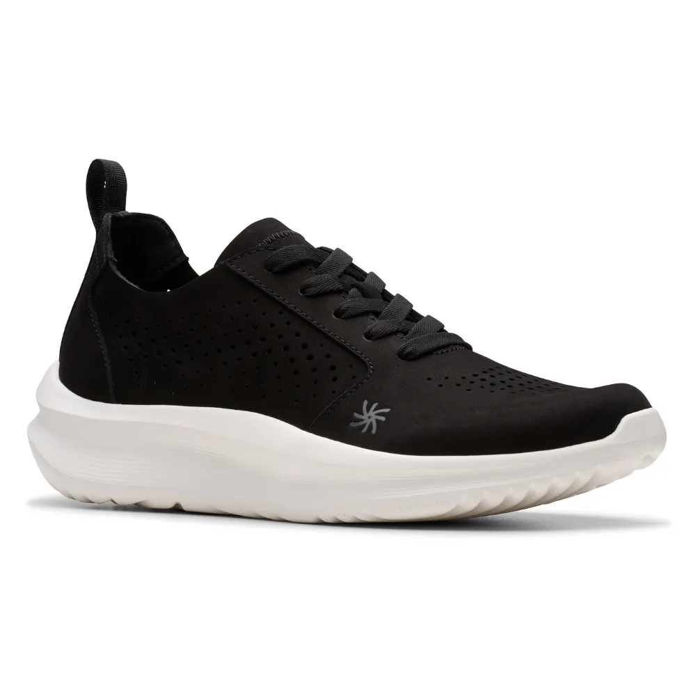Clarks Solevana Style Black Sneaker (Women's)