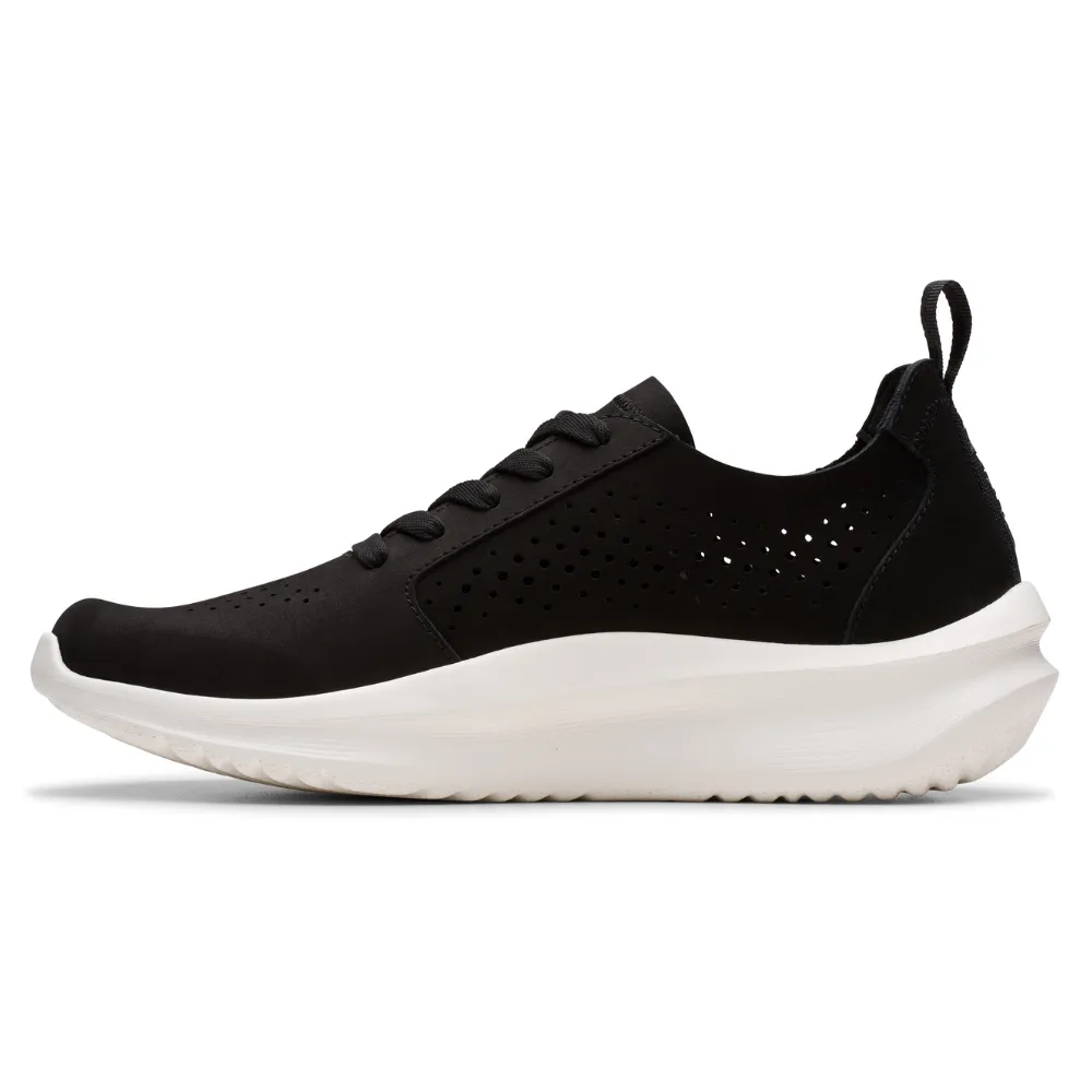 Clarks Solevana Style Black Sneaker (Women's)