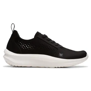 Clarks Solevana Style Black Sneaker (Women's)