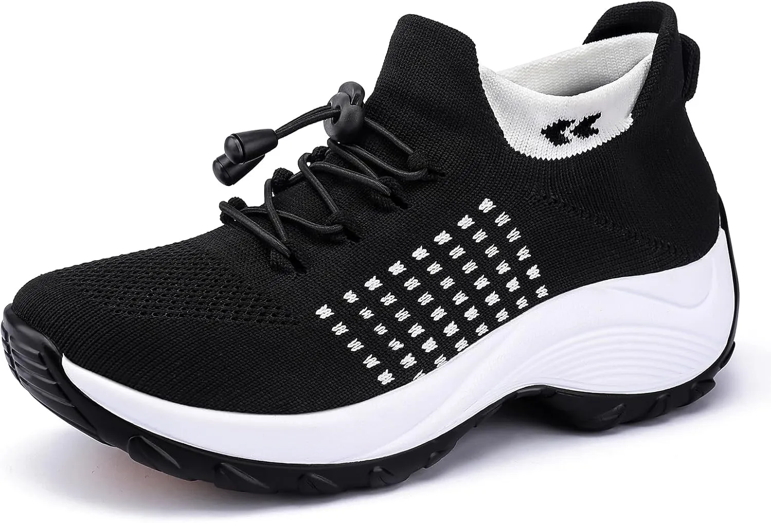 Comfortable Breathable Women Walking Shoes Slip on Trainers Women's Orthopedic Casual Ladies Shoe Thick Bottom