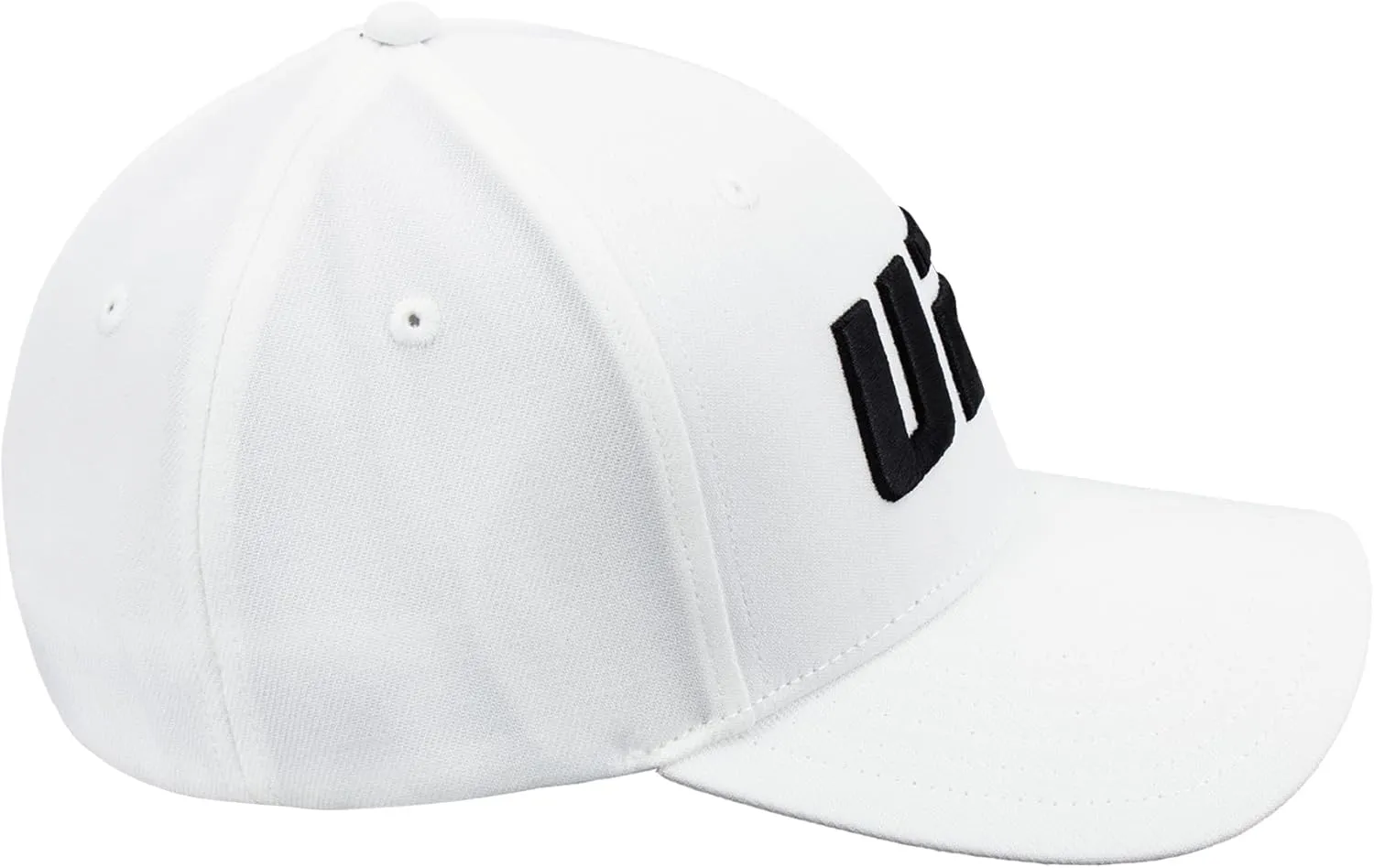 Concept One UFC Baseball Hat, 6 Panel Adult Flex Fit Active Sport Cap with Curved Brim