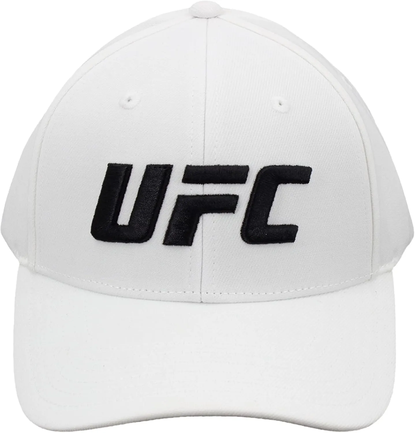Concept One UFC Baseball Hat, 6 Panel Adult Flex Fit Active Sport Cap with Curved Brim