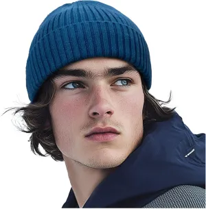 Croogo Knit Beanie Hat Fisherman Ski Caps Fall Winter Warm Knitted Ribbed Cuffed Skull Cap Slouchy Toboggan Cap for Men Women