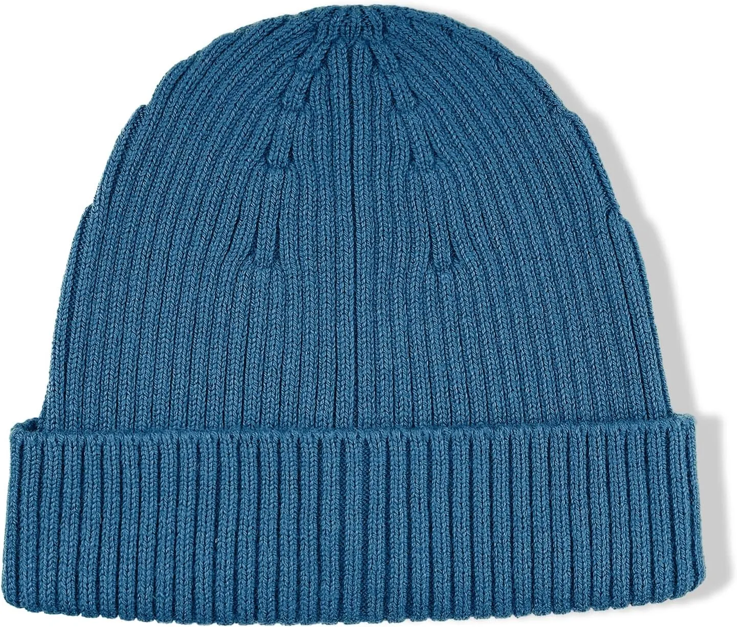 Croogo Knit Beanie Hat Fisherman Ski Caps Fall Winter Warm Knitted Ribbed Cuffed Skull Cap Slouchy Toboggan Cap for Men Women