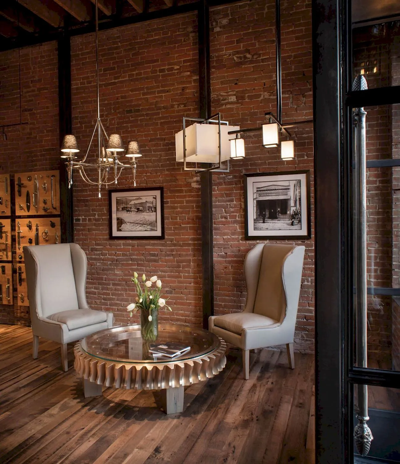 Cube Chandelier Flat Box