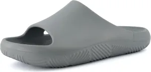 CUSHIONAIRE Men's Galaxy pool slides with  Comfort
