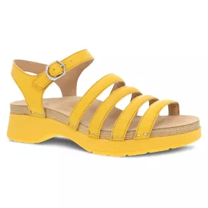 Dansko Women's Roxie Yellow Nappa 7186171700