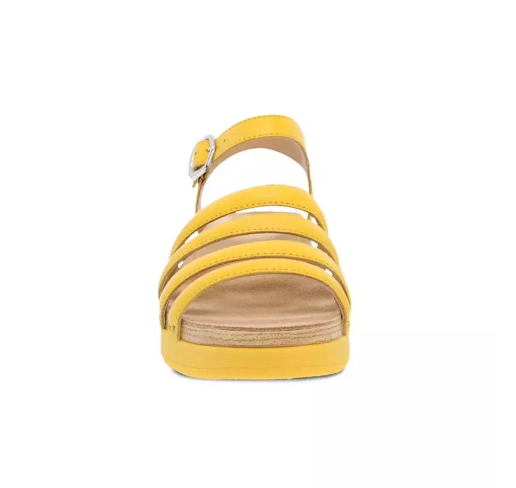 Dansko Women's Roxie Yellow Nappa 7186171700