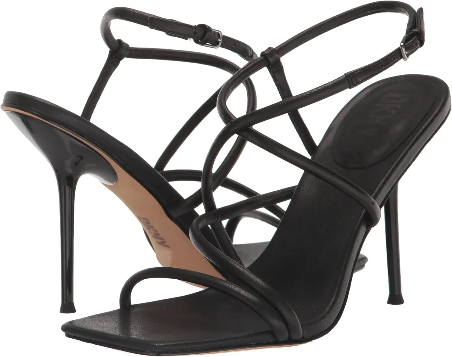 DKNY Women's Comfortable Chic Shoe Reia Heeled Sandal