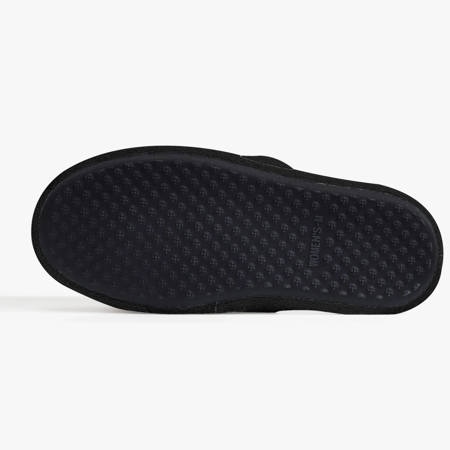 DM Classic Cotton Slippers Black