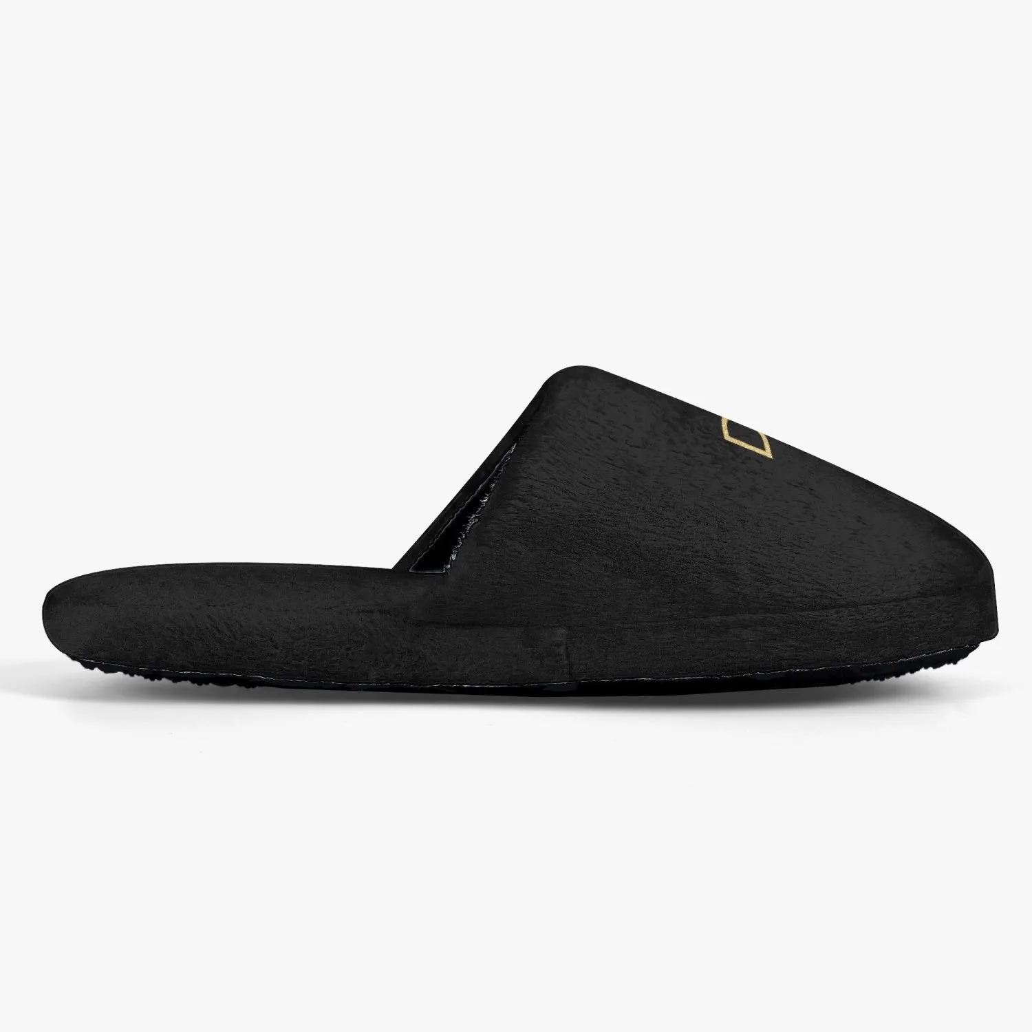 DM Classic Cotton Slippers Black