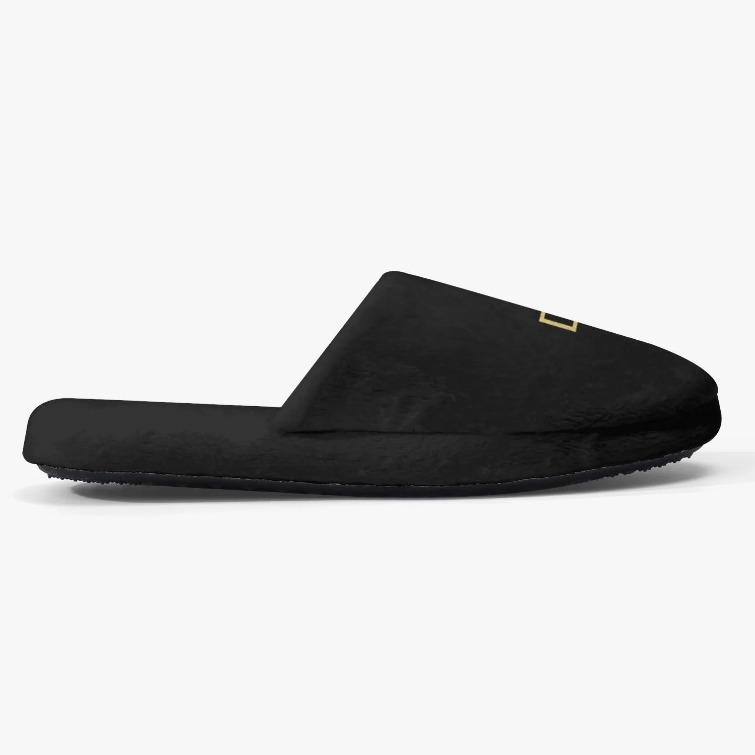 DM Classic Cotton Slippers Black