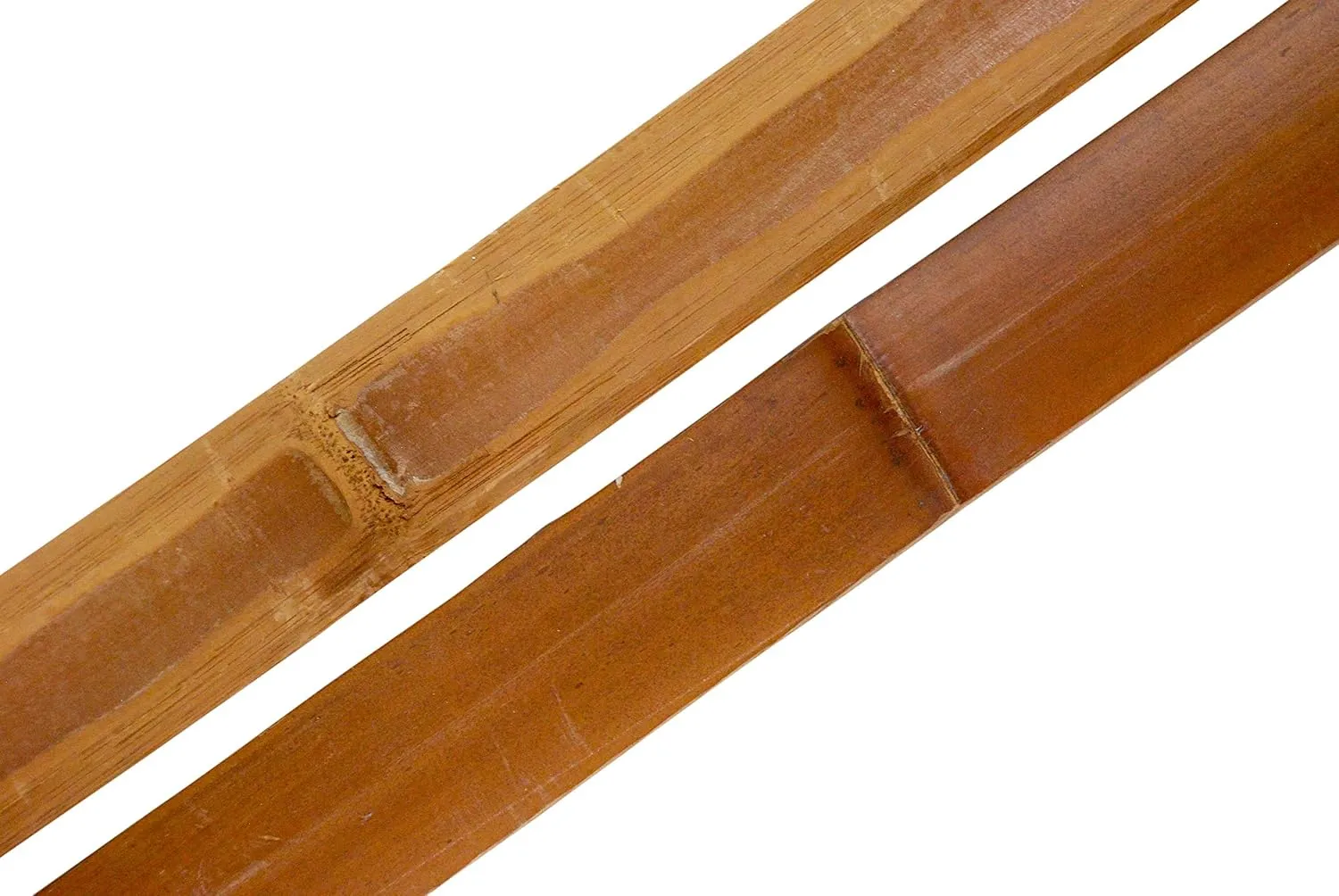 Eco-Friendly Bamboo Slats for Home & Commercial Use – Versatile Mocha Trim for Walls, Ceilings, Baseboards, Craft Projects, Tiki Bars & More – Natural Moso Bamboo, Easy Installation, 16-Pack