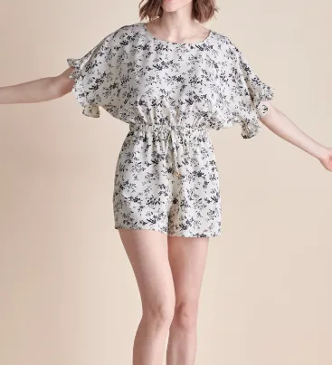 Eden Tie Neck Romper