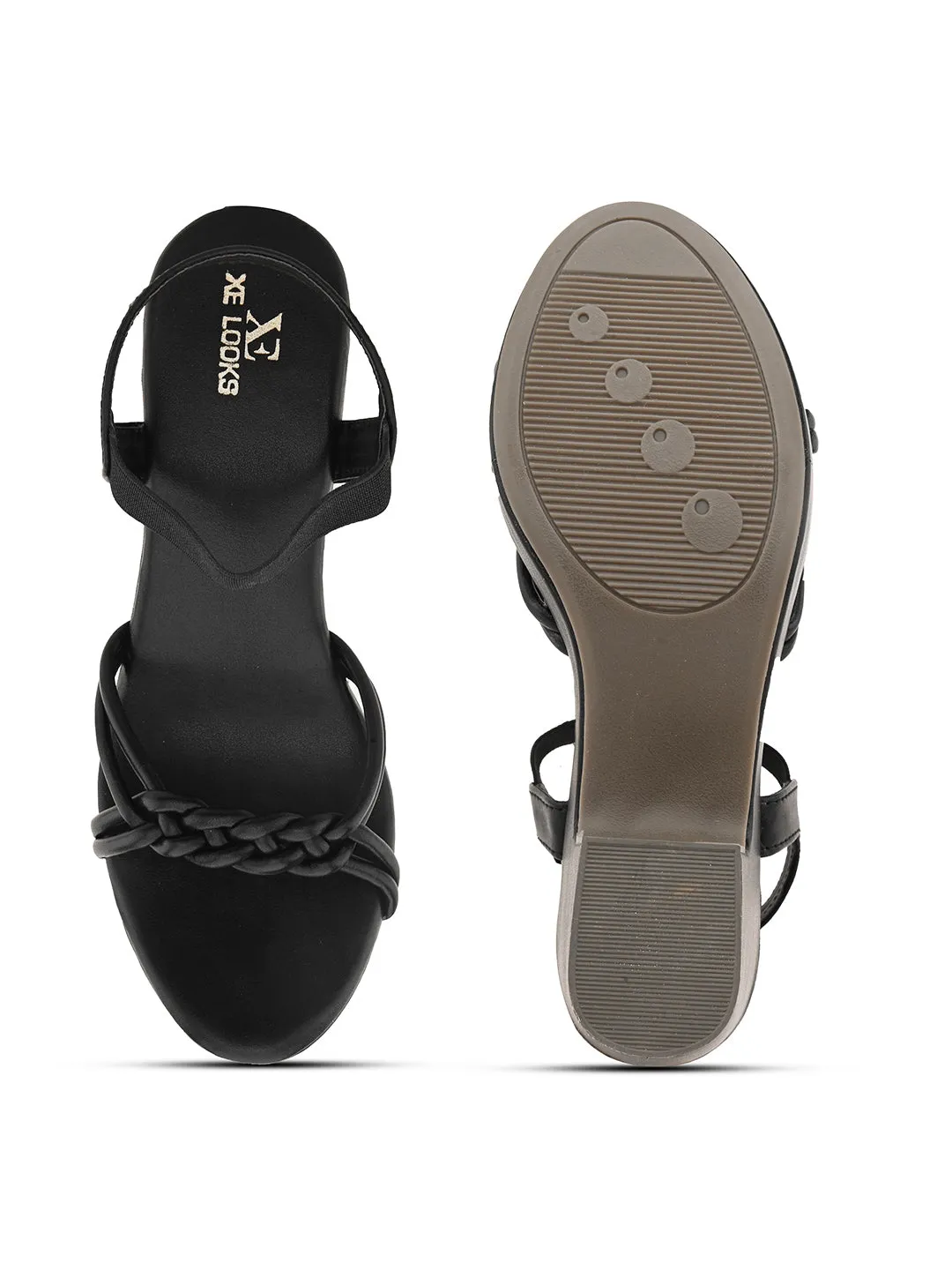 Elegant & Ankle straps Block Heel Sandals