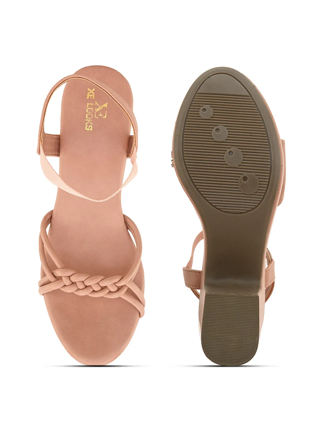 Elegant & Ankle straps Block Heel Sandals