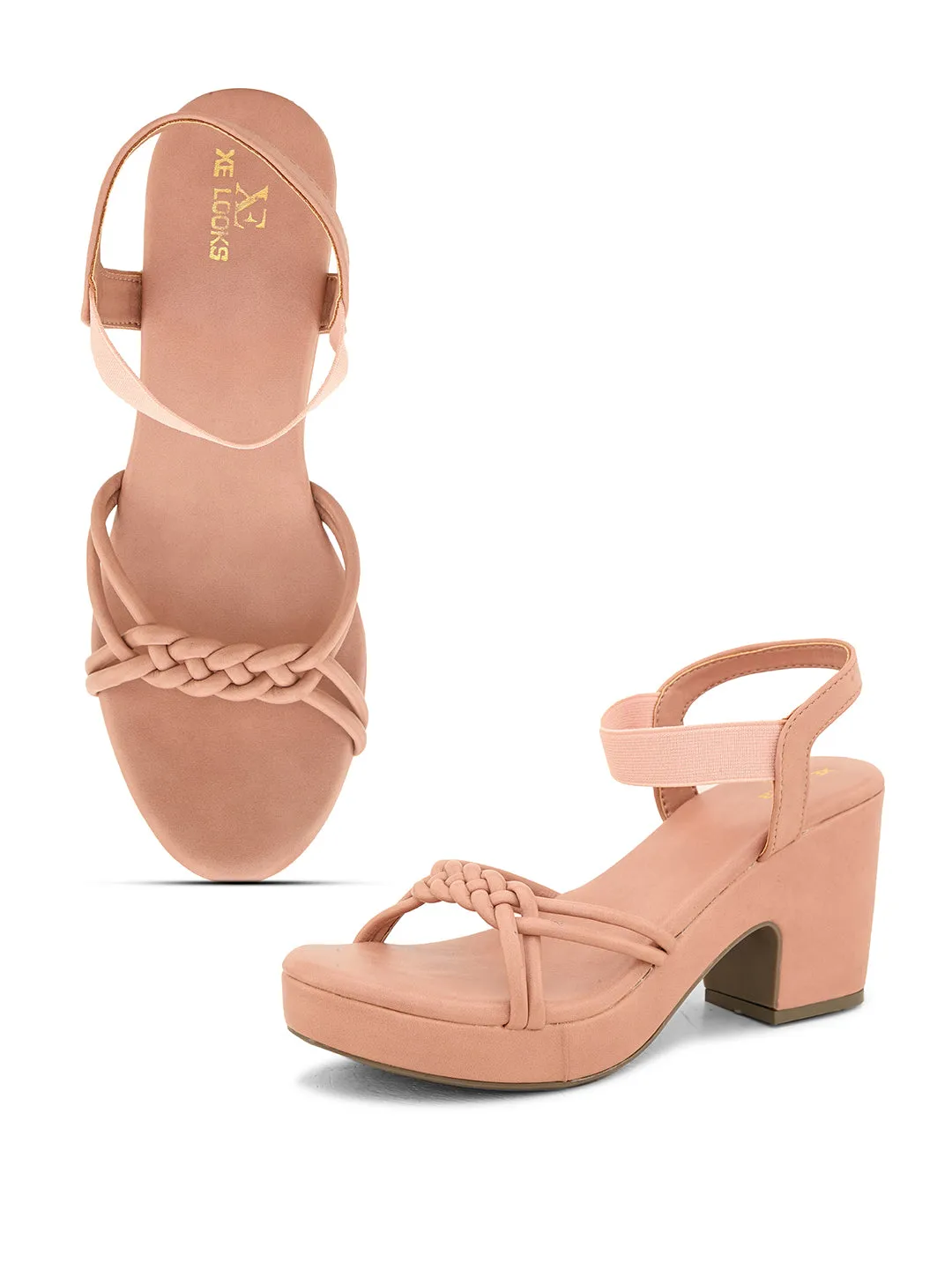 Elegant & Ankle straps Block Heel Sandals