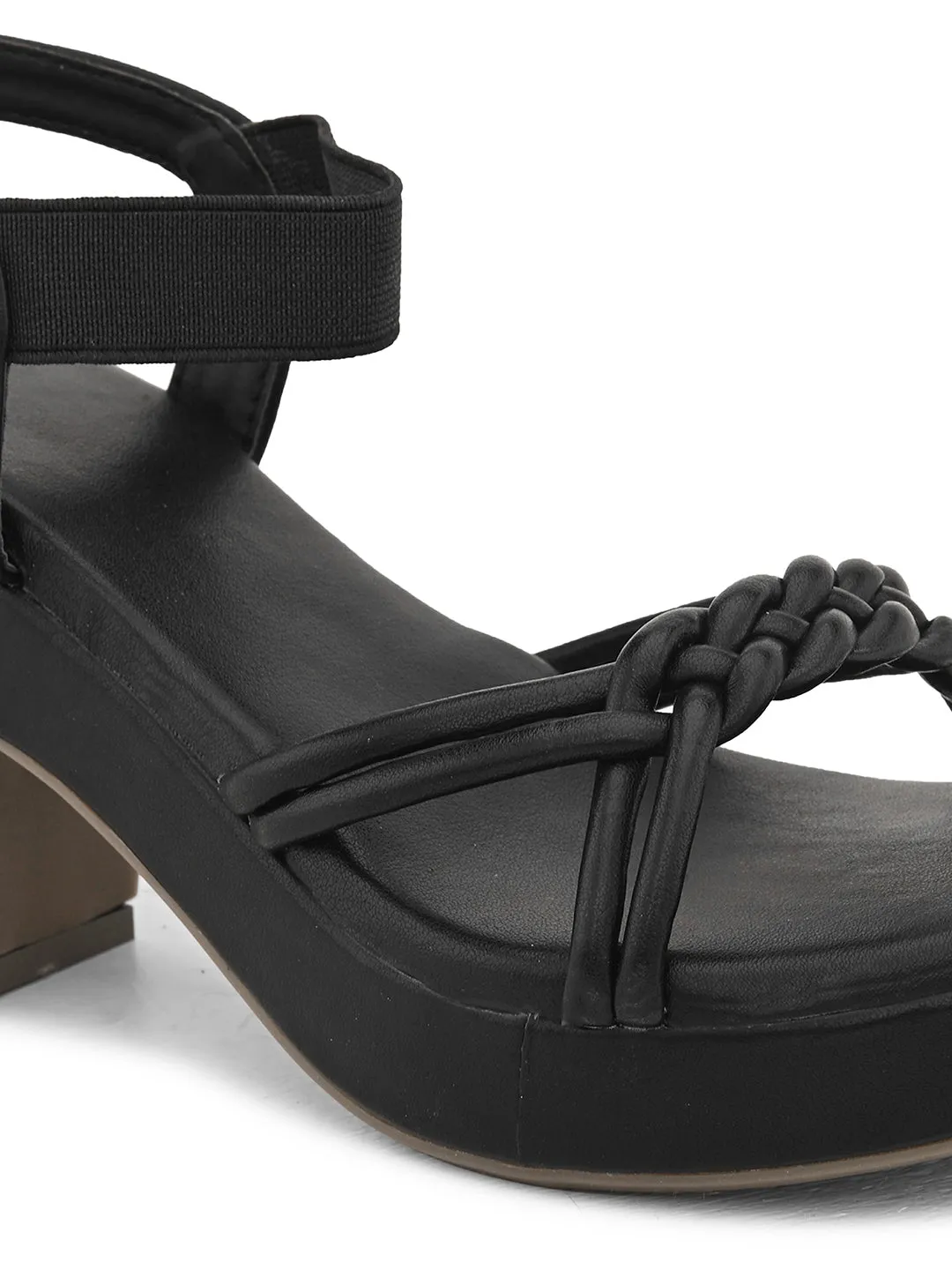 Elegant & Ankle straps Block Heel Sandals