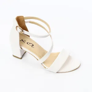 Elegant Leather Heeled Sandal