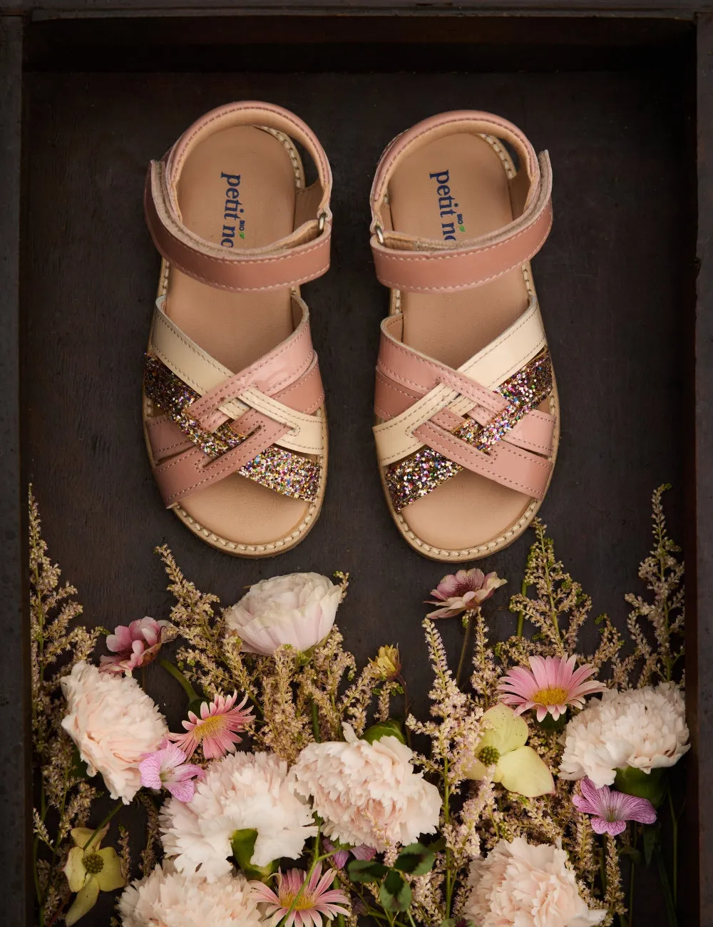 Evy Sandal - Color Block Unicorn