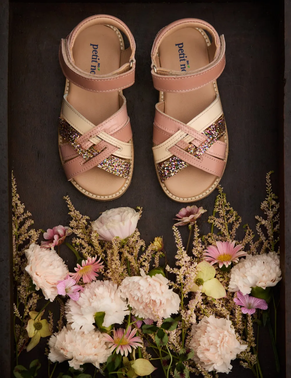 Evy Sandal - Color Block Unicorn