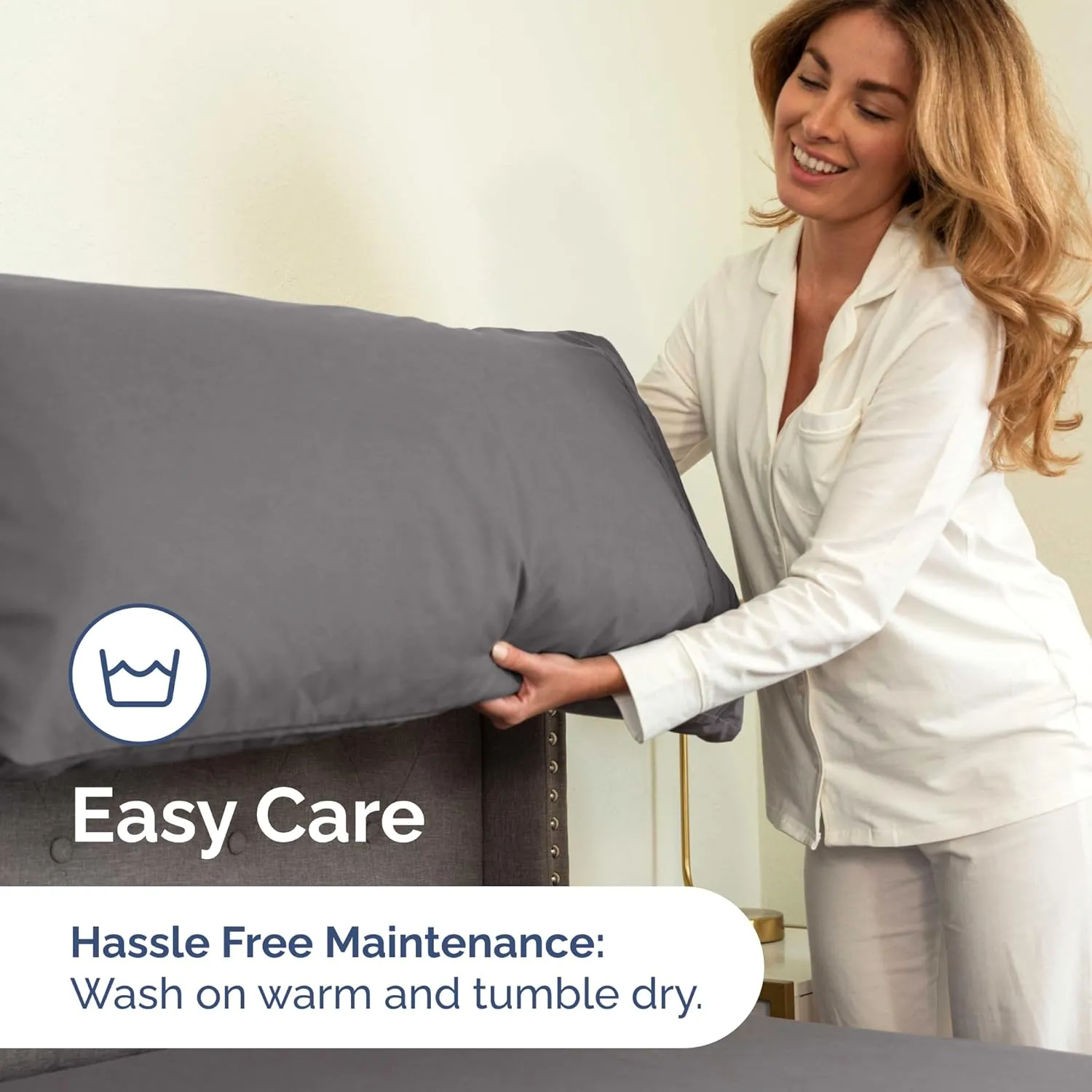 Extra Thick Heavyweight Queen Size 4 Piece Sheet Set – High End Super Luxury Bed Set – Premium Heavyweight Hotel Quality Sheets with Deep Pockets - Easy-Fit - Soft, Warm and Wrinkle Free - Dark Grey