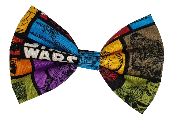 Fabric Rockabilly Hair Bow - Star Wars