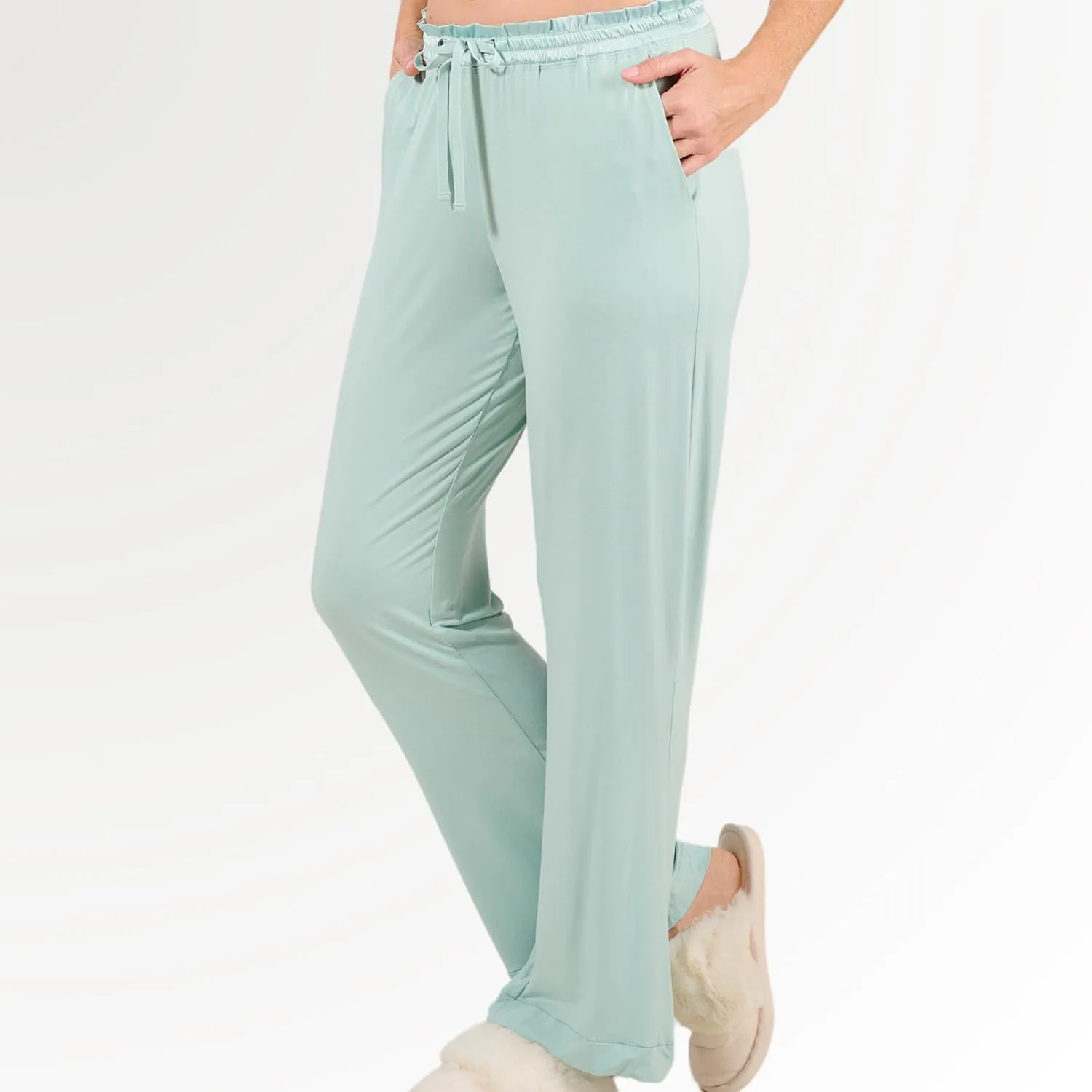 Faceplant Dreams Bamboo Rayon Long Pant | Luxury Lounge and Sleepwear