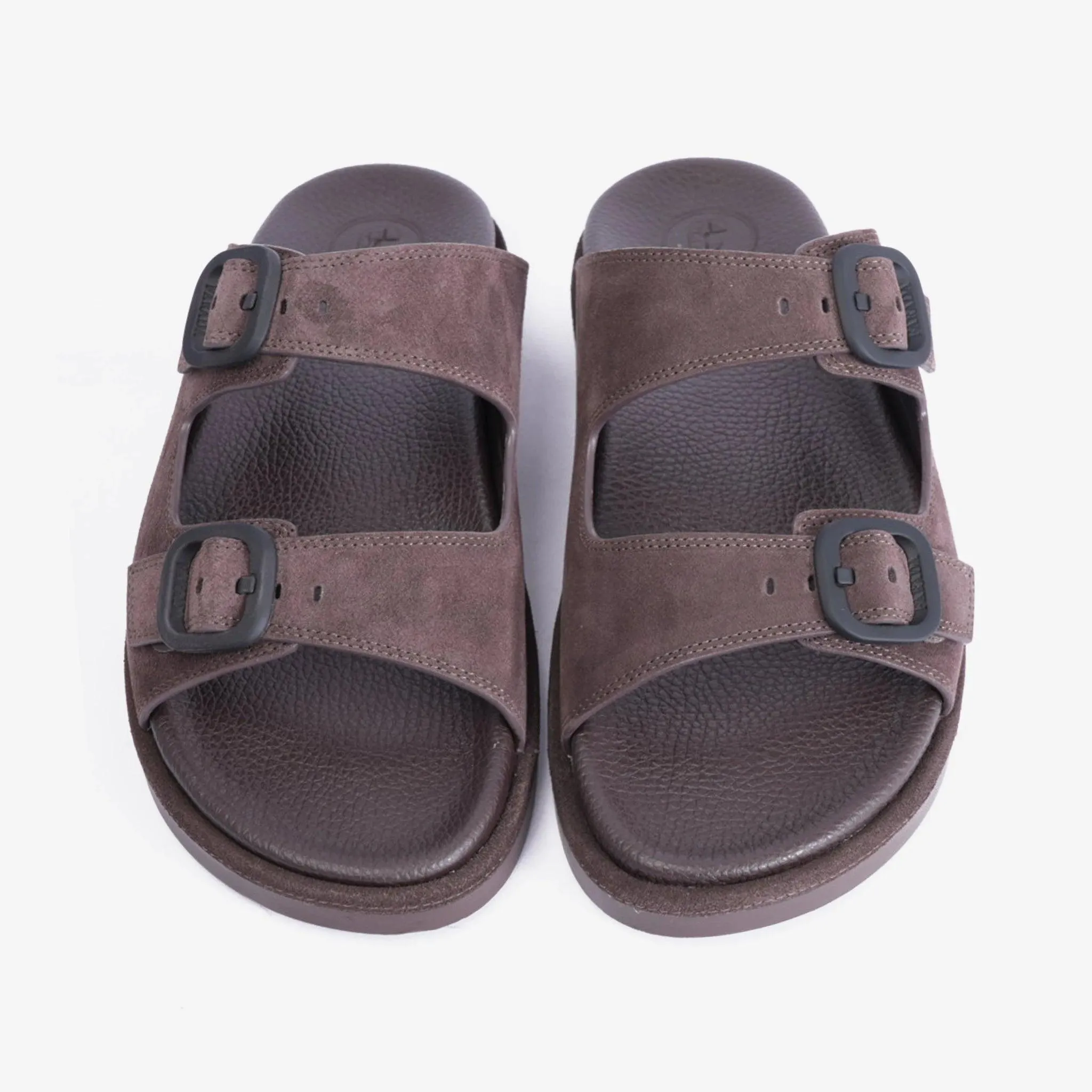 FARADA DOUBLE STRIPPED SUEDE LEATHER ARABIC SANDAL TMH