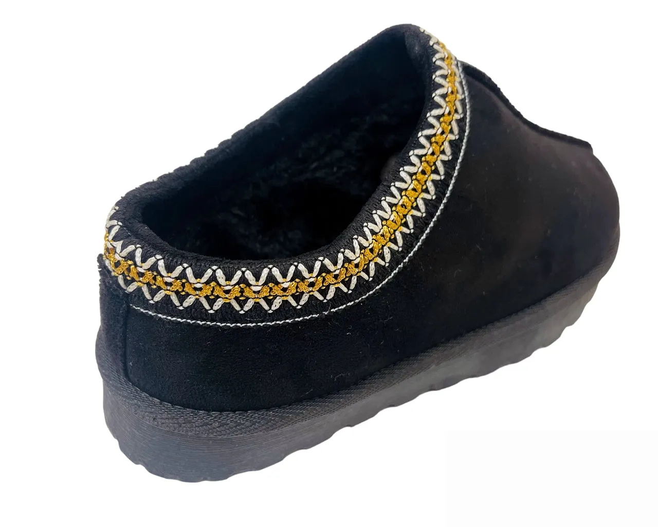 Faux Suede Aztec Flat Sole Shoes