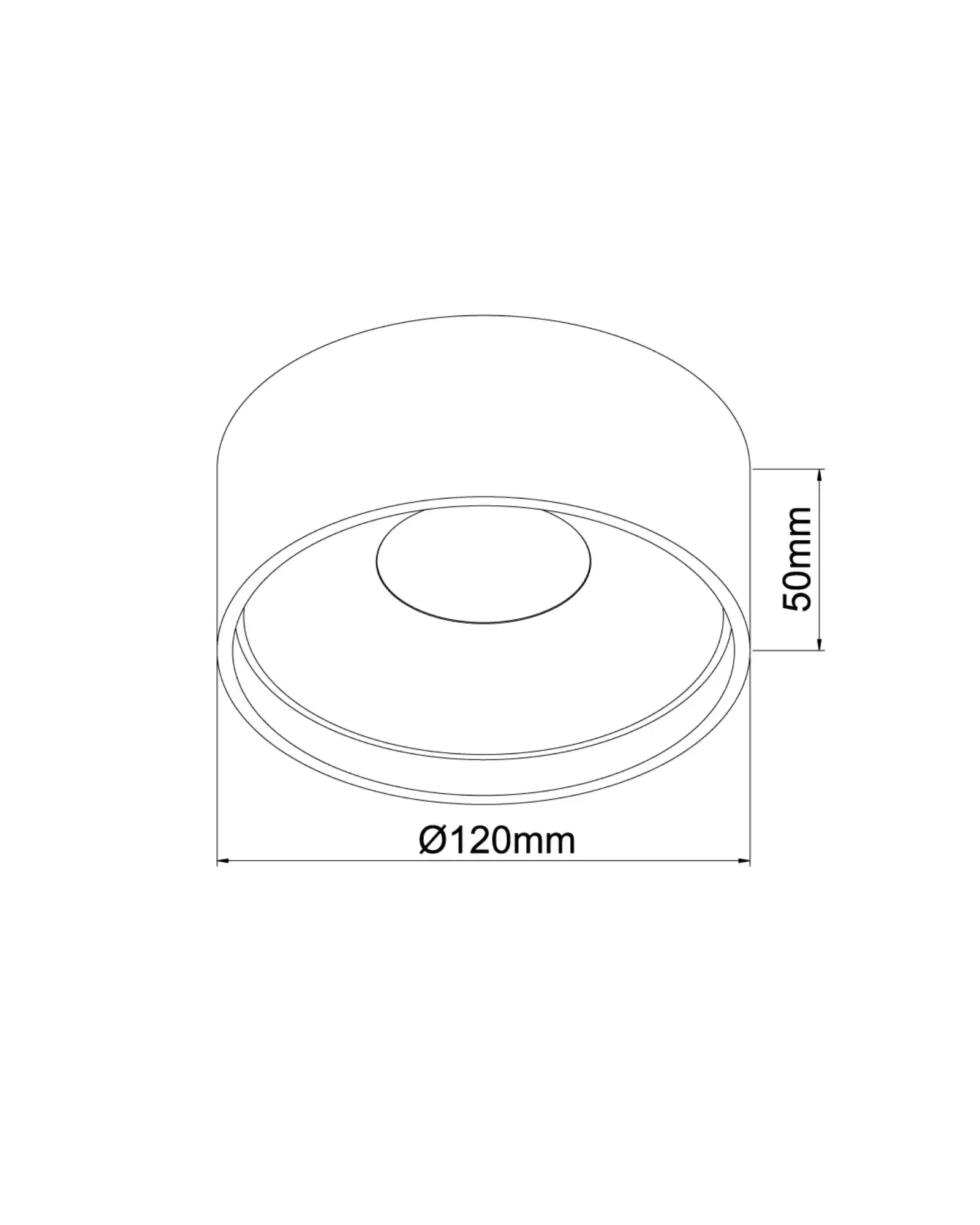 Flat Ceiling Light