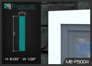 Flat Stock Window Trim | FS004