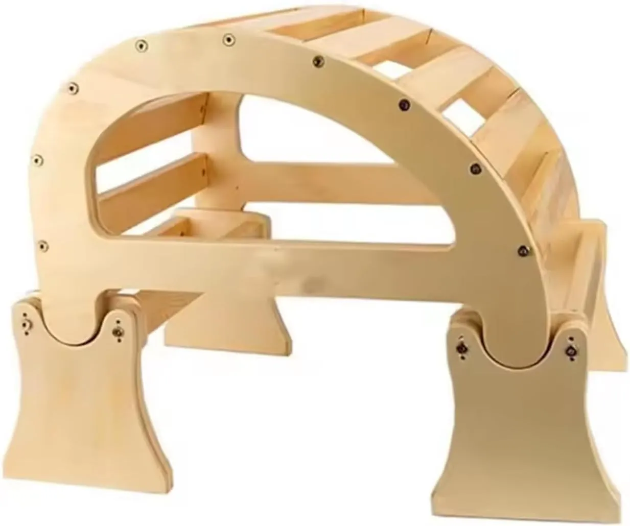 Flex - Yoga Back Bench | Elevate Your Stretch with Anatomical Bends, Ergonomic Support, and Durable Construction for Ultimate Comfort and Flexibility, Sandal