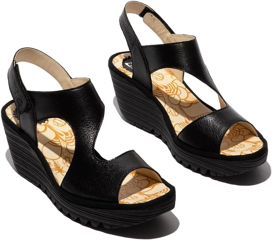 FLY London Women's Yoxa576fly Wedge Sandal