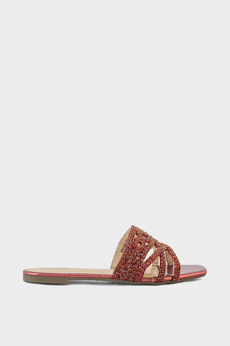 Formal Slip On IF0140-Maroon
