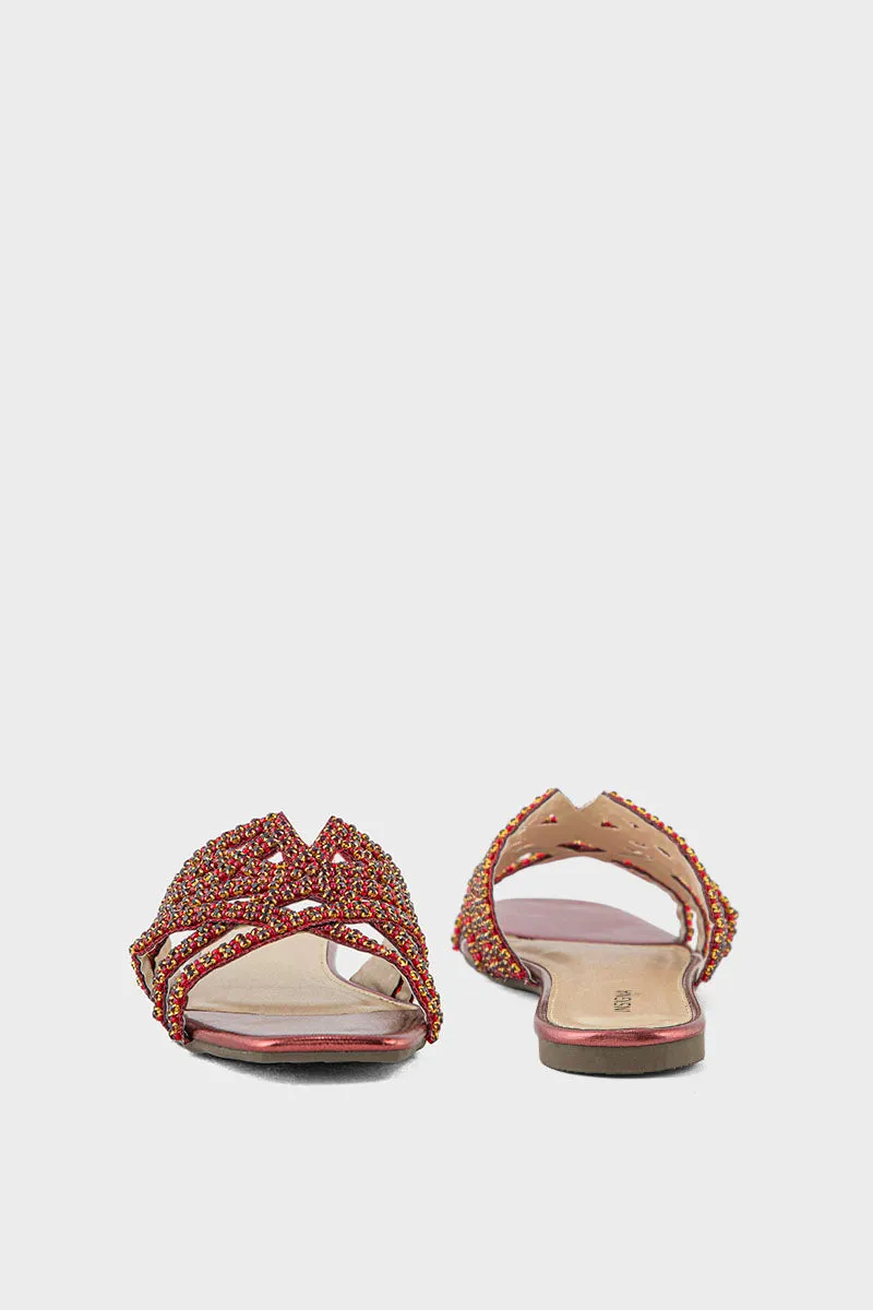 Formal Slip On IF0140-Maroon
