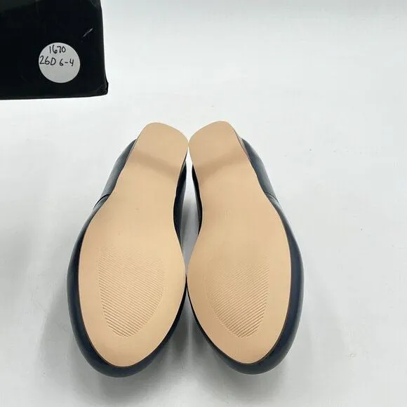 FOWT Navy Closed Toe Pumps Loafer Flats Slip On Cozy Party Dress Office Shoes