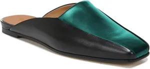FOWT Women’s Closed Square Toe Loafers Slingback Wide Width Loafer Solid Color Low Heels Flats Mules Backless Slip On Comfort Driving Office Loafer Shoes Size 4 US