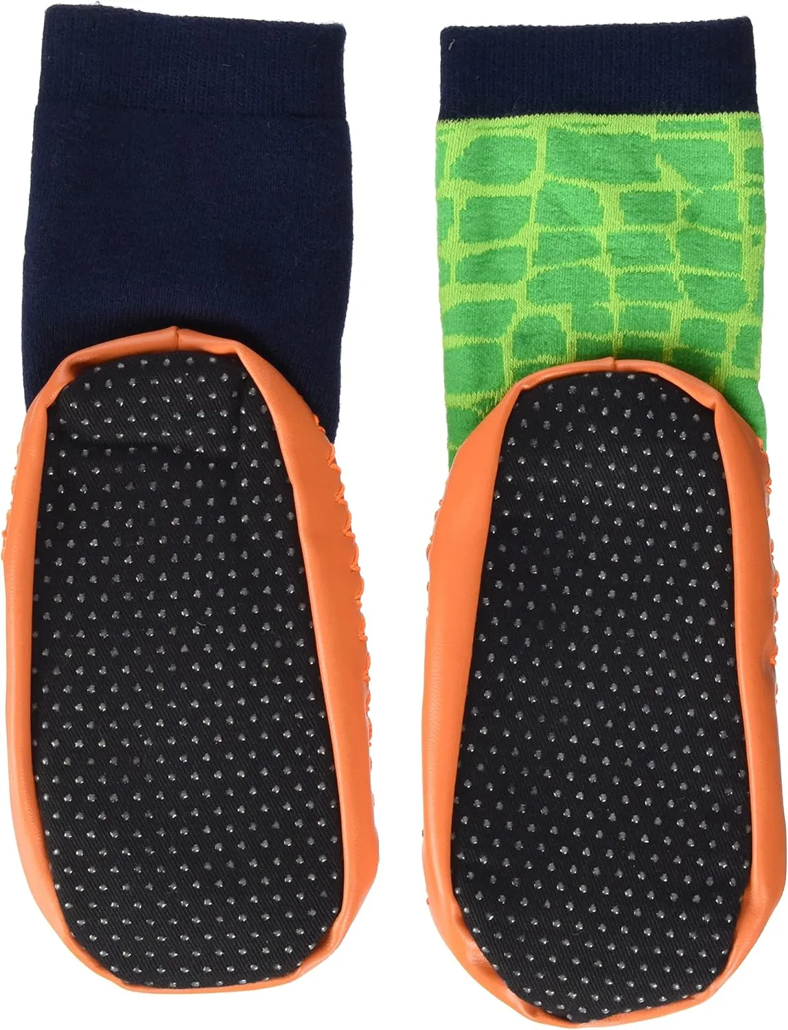Girl's Anti-Slip Cotton Socks Squared Slippers