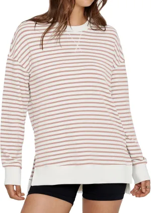 Glamaker Women's Long Sleeve Crewneck Sweatshirt Air Essentials Soft Loose Pullover Sweatshirts